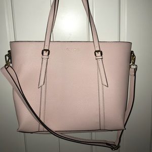 calvin klein light pink purse